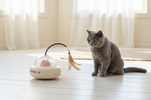 Lifestyle scandinavo con gatto