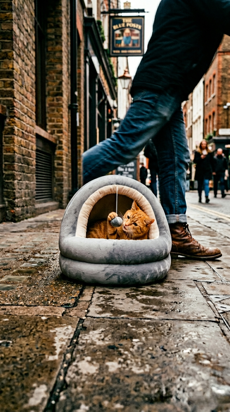 Cuccia Morbida in Velluto per Gatti e Cani Piccoli - Zenialux